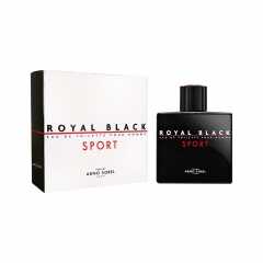 Men Perfume Royal Black Sport Eau De Toilette 100ml