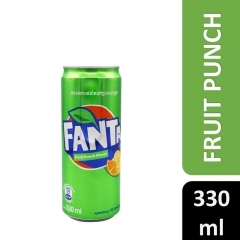 Fanta Fruit Punch Soft Drink 330ml