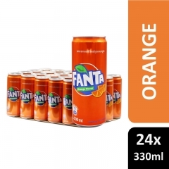 Fanta Orange Soft Drink 24x330ml