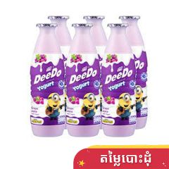 Deedo Yoghurt Grap 300ml x 6Bottles (1Pack)