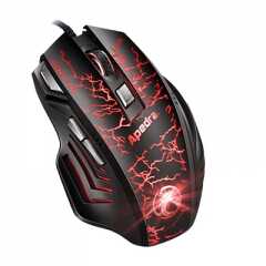 Hot 6D USB Wired Gaming Mouse Apedra A7 