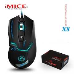 Mouse IMICE X8 3200DPI LED Optical 6D USB Wired game Gaming Mouse gamer