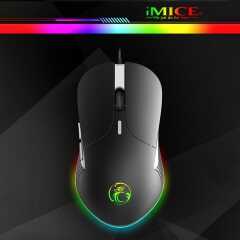 Mouse iMICE X6 High-End Gaming Mouse 6400 DPI RGB LED Light