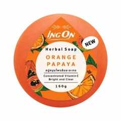 Ing On Orange Papaya Herbal Soap 160g