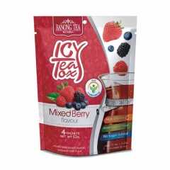 Ranong Ice Tea Tox Mixed Berry Scent Instant Size 52g pack of 4 Sachets